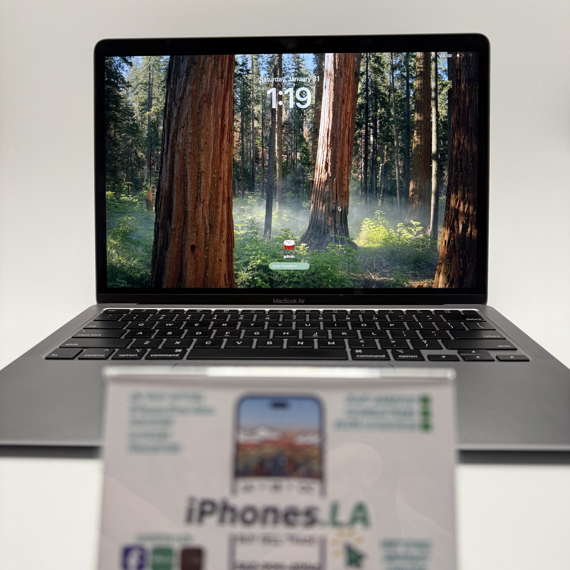 MacBook Air Intel Core i3 (Retina, 13-inch, 2020) 256GB, Space Gray